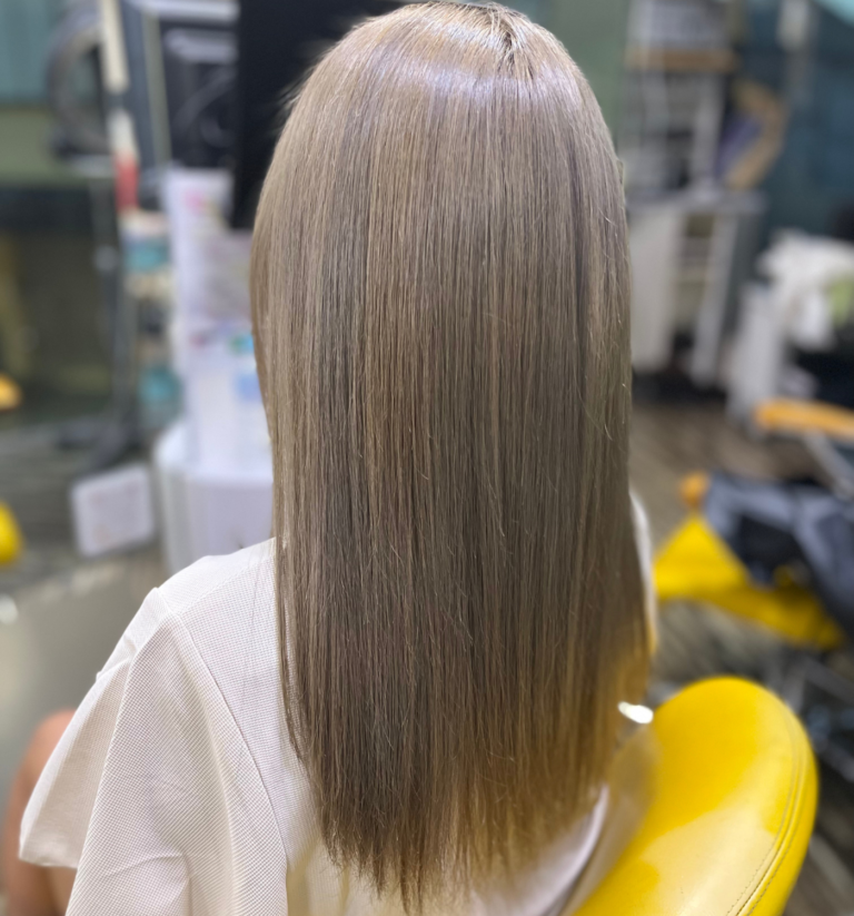 ヘアスタイルの仕上がり