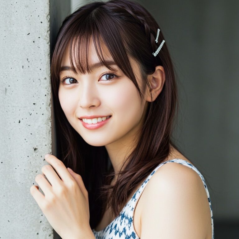 セミロングのスタイルイメージ