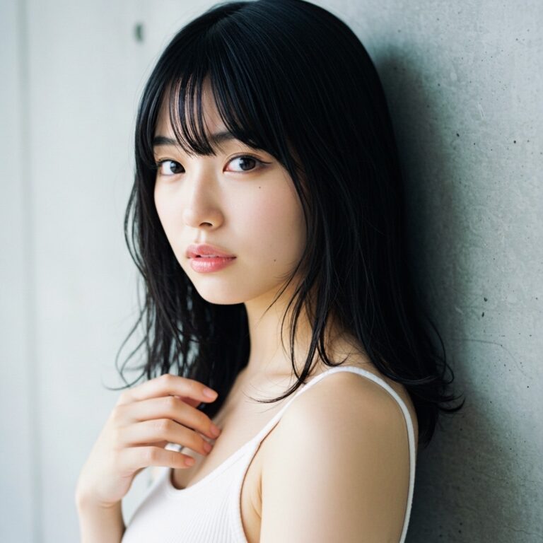 セミロングのスタイルイメージ