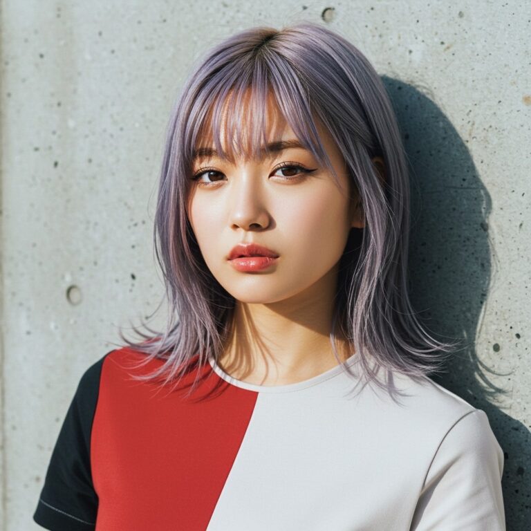 セミロングのスタイルイメージ