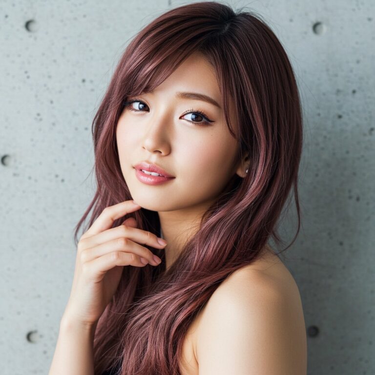 セミロングのスタイルイメージ