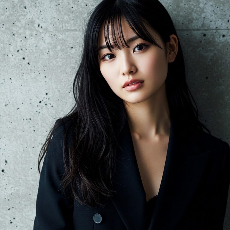 セミロングのスタイルイメージ