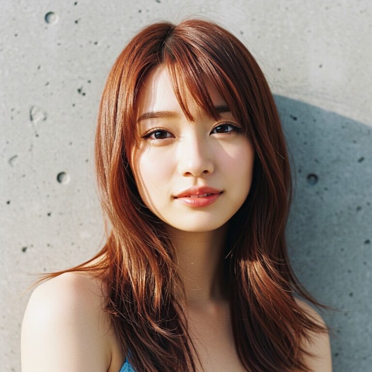 セミロングのスタイルイメージ