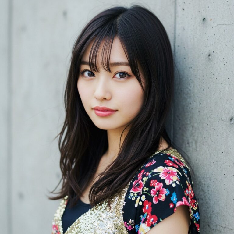 セミロングのスタイルイメージ