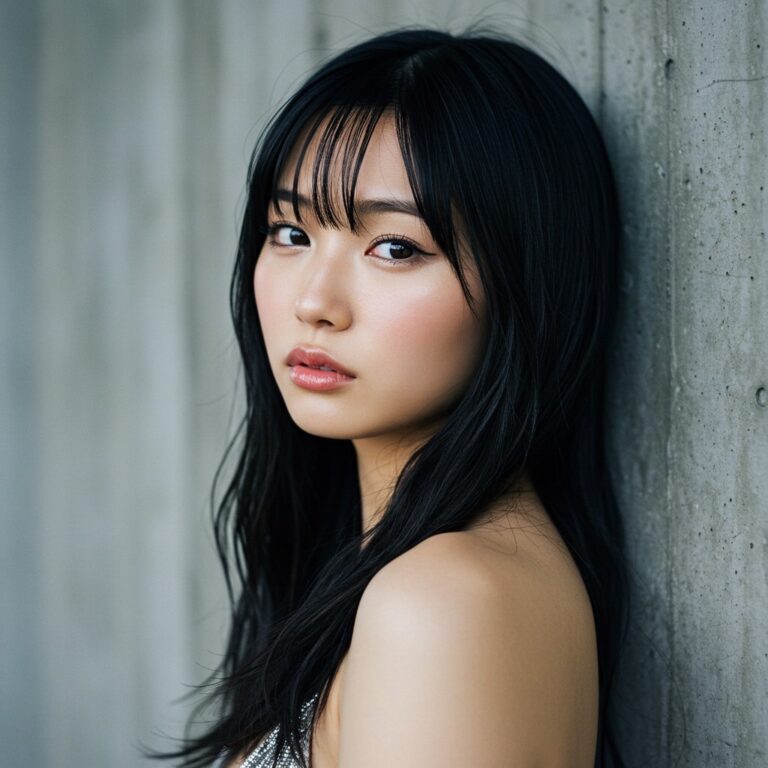 セミロングのスタイルイメージ